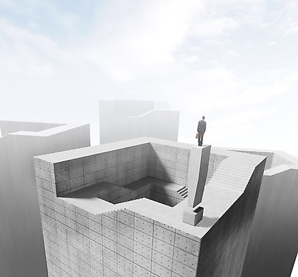 전신 PSD 서양인 외국인 편집이미지 남자 비즈니스 밝음 한명 사람 성인 건물 뒷모습 3D 계단 비즈니스맨 느낌표 정상 남자만 남자한명만 성인남자만 성인만 이미지편집 편집3D 1 건축물 기호 뷰포인트 인종 직장인 디지털합성 파일형식