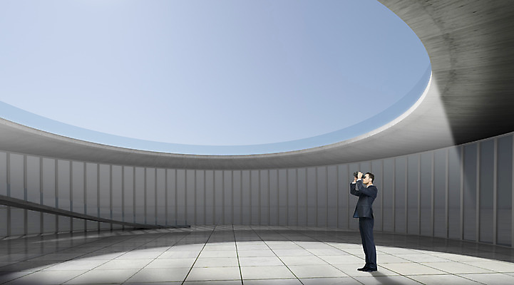 주간 PSD 서양인 외국인 편집이미지 남자 비즈니스 하늘 한명 사람 성인 야외 인테리어 3D 계단 망원경 관찰 비즈니스맨 옥상 남자만 남자한명만 성인남자만 성인만 이미지편집 편집3D 자연요소 1 디자인 모션 인종 직장인 디지털합성 파일형식