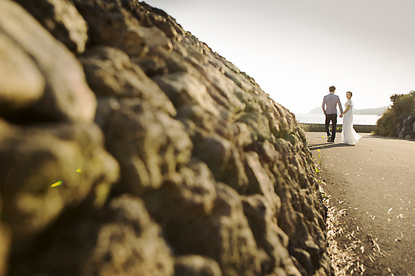 포토 JPG 주간 전신 커플 여자 남자 행복 신부 웨딩드레스 신랑 결혼 신혼부부 하늘 한국 사람 동양인 20대 성인 야외 두명 뒷모습 제주도 걷기 손잡기 로맨틱 한국인 뒤돌아보기 분위기 추억 돌담길 특별함 청년만 성인만 국내포토 자연요소 부부 드레스 감정 아시아 길 뷰포인트 컨셉 관계 모션 돌담 인종 이벤트 청년 신혼 파일형식