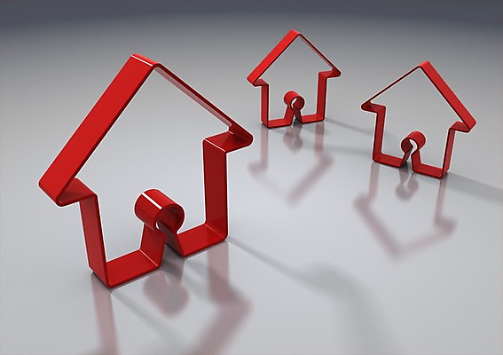 모양 PSD 편집이미지 컬러 백그라운드 사람없음 건물 컴퓨터그래픽 그래픽 빨간색 3D소스 3D 열쇠구멍 집모양 편집3D 건축물 디지털합성 파일형식