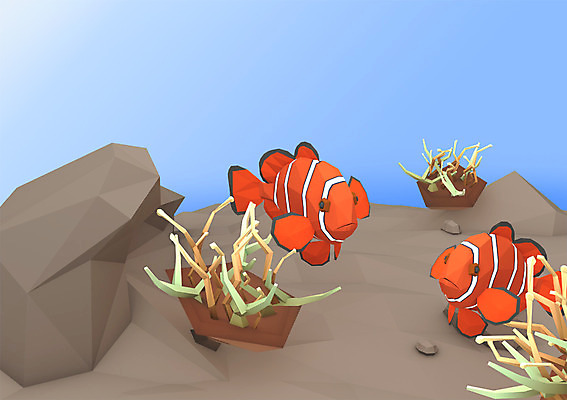 PSD 식물 편집이미지 바다 백그라운드 어류 사람없음 컴퓨터그래픽 그래픽 3D소스 3D 바닷속 해조류 열대어 편집3D 수중 수중동물 해양식물 디지털합성 파일형식