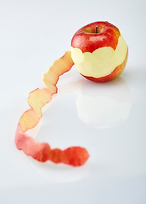 포토 JPG 스튜디오촬영 컬러 백그라운드 과일 실내 사람없음 아웃포커스 빨간색 한개 껍질 사과 국내포토 1 촬영기법 내부 파일형식