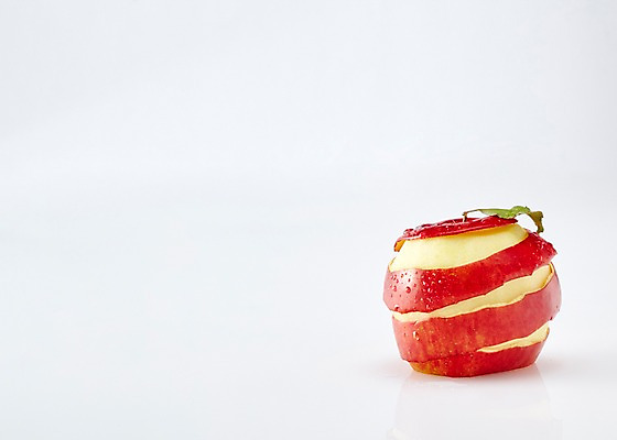 포토 JPG 스튜디오촬영 컬러 백그라운드 과일 실내 사람없음 빨간색 한개 껍질 사과 국내포토 1 내부 파일형식