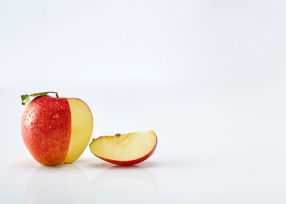 포토 JPG 스튜디오촬영 컬러 조각 백그라운드 과일 실내 사람없음 빨간색 한개 사과 국내포토 1 내부 파일형식