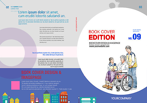 PSD 템플릿 편집 표지디자인 북디자인 여자 노년 남자 할머니 리플렛 북커버 사람 팜플렛 성인 세명 자원봉사자 간호 휠체어 공생 공존 노인만 성인만 이미지템플릿 파일형식