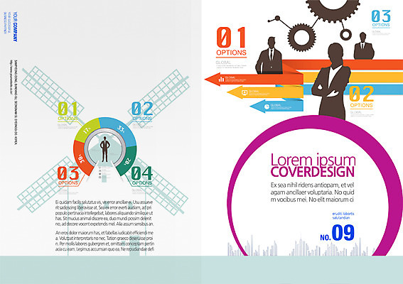 PSD 템플릿 편집 표지디자인 북디자인 여자 남자 실루엣 화살표 리플렛 북커버 비즈니스 사람 팜플렛 여러명 성인 비즈니스맨 성인만 이미지템플릿 다수 촬영기법 직장인 파일형식
