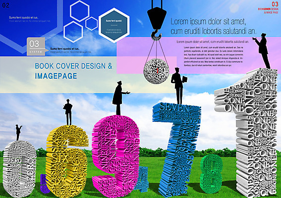 주간 도형 PSD 식물 구름 템플릿 편집 표지디자인 북디자인 영어 남자 실루엣 리플렛 북커버 비즈니스 자연 하늘 사람 팜플렛 잔디 여러명 성인 야외 숫자 비즈니스맨 육각형 남자만 성인남자만 성인만 이미지템플릿 자연요소 문자 다수 촬영기법 직장인 생태계 파일형식