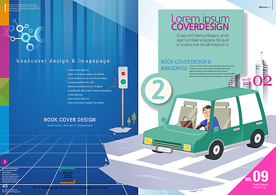 PSD 템플릿 편집 표지디자인 북디자인 남자 선 리플렛 북커버 서류가방 자동차 한명 사람 팜플렛 성인 운전 차도 예절 횡단보도 교통안전 위반 남자만 남자한명만 성인남자만 성인만 이미지템플릿 1 도로 육상교통 가방 모션 안전 보행로 파일형식