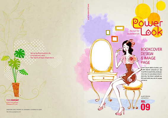 PSD 템플릿 편집 표지디자인 북디자인 여자 패션 리플렛 백그라운드 북커버 의자 한명 사람 동양인 팜플렛 성인 화장 뷰티 한국인 화장대 여자만 여자한명만 성인여자만 성인만 이미지템플릿 1 가구 인종 파일형식