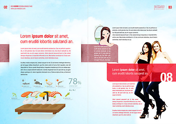 PSD 서양인 외국인 템플릿 편집 표지디자인 북디자인 여자 음식 리플렛 백그라운드 북커버 사람 팜플렛 성인 세명 뷰티 초밥 외식 여자만 성인여자만 성인만 이미지템플릿 인종 일본음식 파일형식