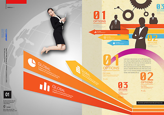 PSD 템플릿 편집 표지디자인 북디자인 여자 남자 실루엣 지구 리플렛 백그라운드 북커버 비즈니스 사람 동양인 정장 팜플렛 여러명 성인 글로벌 지구본 한국인 성인만 이미지템플릿 옷 다수 촬영기법 인종 파일형식