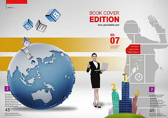 PSD 템플릿 편집 표지디자인 북디자인 여자 지구 리플렛 백그라운드 북커버 비즈니스 한명 사람 동양인 정장 빌딩 팜플렛 성인 노트북 지구본 한국인 여자만 여자한명만 성인여자만 성인만 이미지템플릿 1 옷 인종 건물 전자제품 파일형식