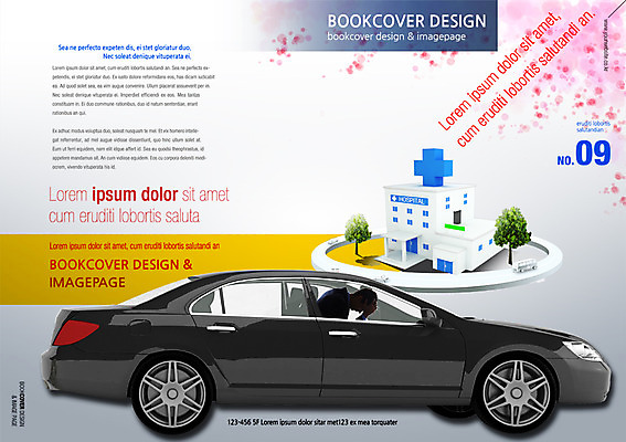 PSD 서양인 외국인 템플릿 편집 표지디자인 북디자인 남자 리플렛 북커버 자동차 병원 한명 사람 팜플렛 성인 운전 교통사고 남자만 남자한명만 성인남자만 성인만 이미지템플릿 1 육상교통 의학 모션 인종 사건 파일형식