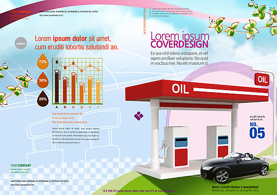 PSD 템플릿 편집 표지디자인 북디자인 남자 리플렛 북커버 자동차 그래프 한명 사람 동양인 팜플렛 성인 운전 한국인 오픈카 주유소 남자만 남자한명만 성인남자만 성인만 이미지템플릿 1 육상교통 모션 승용차 인종 파일형식