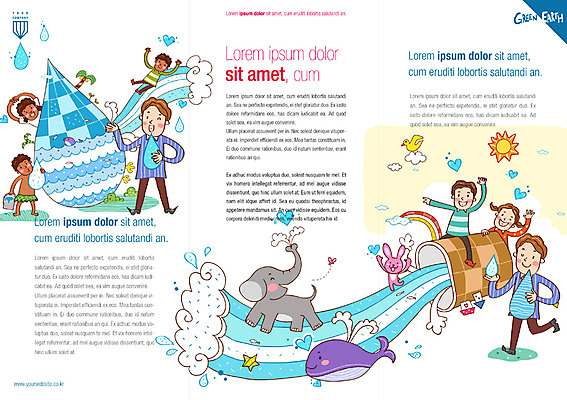 PSD 외국인 동물 템플릿 편집 표지디자인 북디자인 여자 남자 어린이 리플렛 북커버 3단접지 코끼리 사람 팜플렛 여러명 성인 물 환경 물방울 토끼 절약 아프리카인 고래 물절약 반려 이미지템플릿 자연요소 다수 컨셉 포유류 인종 반려동물 수중동물 파일형식