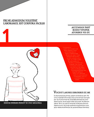 PSD 템플릿 편집 표지디자인 북디자인 출판디자인 내지 리플렛 캠페인 백그라운드 2단접지 북커버 한명 사람 팜플렛 상반신 치료 하트 봉사 도움 혈액 헌혈 수혈 혈액주머니 이미지템플릿 모양 1 컨셉 의학 파일형식