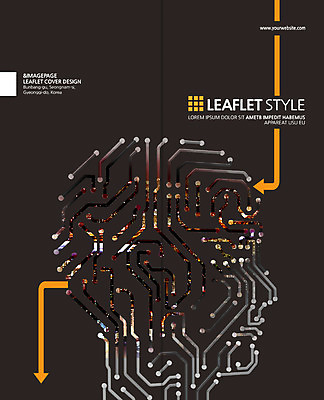 PSD 템플릿 편집 표지디자인 북디자인 출판디자인 표지 화살표 리플렛 백그라운드 2단접지 북커버 비즈니스 팜플렛 사람없음 머리 회로판 두뇌 뇌 이미지템플릿 신체부위 파일형식