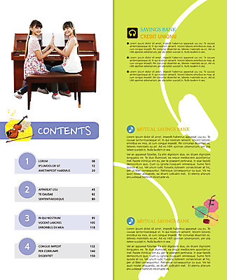 PSD 서양인 외국인 백인 템플릿 편집 표지디자인 북디자인 출판디자인 여자 어린이교육 교육 내지 어린이 악기 음악 리플렛 백그라운드 2단접지 북커버 웃음 사람 앉기 소녀 팜플렛 두명 헤드폰 뒤돌아보기 건반 피아노 바이올린 악보 해금 여자만 어린이만 소녀만 이미지템플릿 음향기기 모션 현악기 문화예술 표정 국악기 인종 건반악기 파일형식