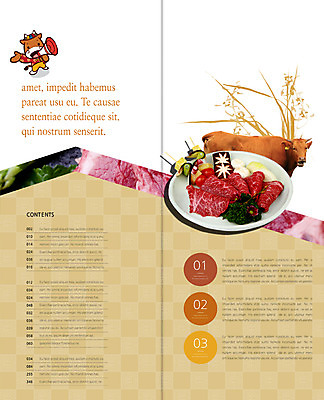 PSD 동물 템플릿 편집 캐릭터 접시 표지디자인 북디자인 출판디자인 내지 한식 음식 리플렛 백그라운드 채소 2단접지 북커버 식재료 방울토마토 생고기 육류 팜플렛 사람없음 요식업 확성기 버섯 소고기 소 꼬치 알림 이미지템플릿 식기 산업 토마토 포유류 파일형식