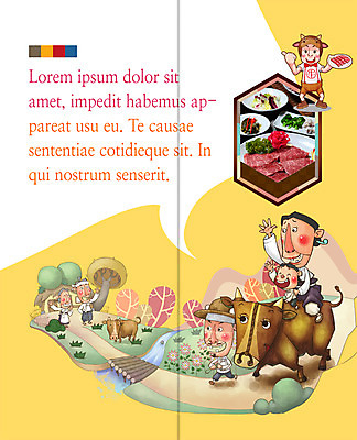 PSD 동물 템플릿 편집 캐릭터 한국전통 전통 접시 표지디자인 북디자인 출판디자인 여자 노년 남자 내지 어린이 한식 음식 리플렛 백그라운드 2단접지 북커버 식재료 생고기 육류 들기 사람 손짓 팜플렛 여러명 성인 요식업 소고기 시골 최고 개울 소 승차 한복 가교 이미지템플릿 식기 건축물 산업 다수 포유류 모션 한국 강 전통의상 파일형식