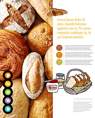 PSD 템플릿 편집 접시 표지디자인 북디자인 출판디자인 내지 음식 빵 리플렛 백그라운드 포크 2단접지 북커버 치즈 요리사모자 팜플렛 사람없음 컵 바구니 요식업 빵집 나이프 도넛 바게트 잼 식빵 슬라이스 잼나이프 이미지템플릿 모자_잡화 식기 산업 디저트 유제품 상점 요리사 소스_음식 칼 파일형식