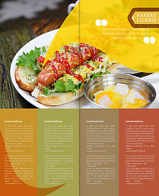 PSD 템플릿 편집 접시 표지디자인 북디자인 출판디자인 내지 음식 빵 리플렛 백그라운드 말풍선 2단접지 북커버 샌드위치 팜플렛 사람없음 요식업 빵집 소시지 케첩 후르츠칵테일 이미지템플릿 식기 산업 과일 상점 소스_음식 가공식품 파일형식