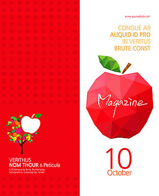 PSD 나무 식물 템플릿 편집 표지디자인 북디자인 출판디자인 계절 표지 음식 리플렛 백그라운드 2단접지 북커버 과일 팜플렛 사람없음 가을 잡지 사과 사과나무 10월 이미지템플릿 간행물 날짜 파일형식