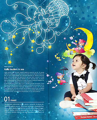 PSD 서양인 외국인 템플릿 편집 표지디자인 북디자인 출판디자인 여자 어린이교육 교육 별 내지 리플렛 백그라운드 2단접지 북커버 우산 상상 사람 앉기 팜플렛 책 세명 별자리 달 아기 천체관측 여자만 이미지템플릿 자연요소 모션 인종 관측 파일형식