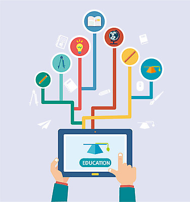 손 교육 선 컬러 일러스트 학사모 전구 아이디어 자 정보기술 한명 사람 신체부위 책 컬러풀 태블릿 펜 지구본 플랫 컴파스 연보라색 국내일러스트 AI파일 모자_잡화 1 컨셉 졸업 문구용품 기술 전자제품 스마트기기 필기구 보라색 파일형식 벡터