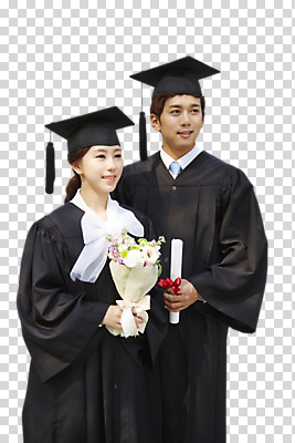 편집 편집이미지 학생 여자 남자 대학생 꽃다발 졸업 졸업식 사람 동양인 20대 성인 두명 친구 한국인 가운 졸업가운 두루마리 졸업사진 PNG 청년만 성인만 편집소스 옷 교육 꽃 관계 인종 청년 파일형식