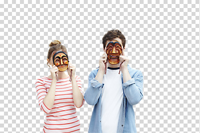 서양인 외국인 백인 편집 편집이미지 커플 여자 남자 여행 사람 20대 성인 두명 캐주얼 탈 PNG 국내여행 부네탈 양반탈 청년만 성인만 편집소스 옷 관계 가면 인종 청년 전통탈 파일형식