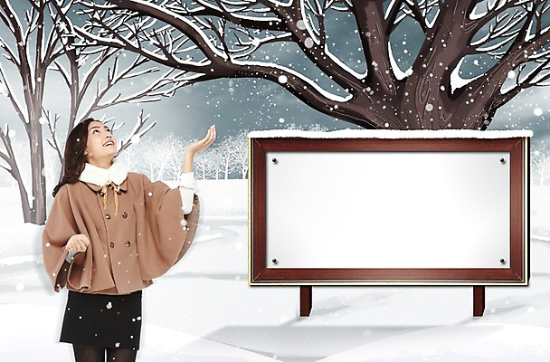 PSD 외국인 나무 식물 편집 편집이미지 공원 여자 겨울 프레임 알림판 한명 사람 동양인 풍경 이벤트 20대 성인 정보 눈 겨울옷 여자만 여자한명만 성인여자만 청년만 청년여자만 성인한명만 청년여자한명만 성인여자한명만 성인만 이미지편집 자연요소 1 옷 계절 공공시설 날씨 인종 청년 파일형식