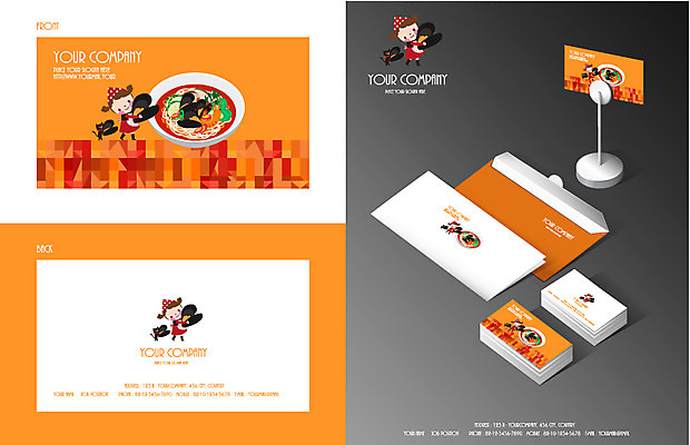 템플릿 디자인 여자 어린이 음식 카드템플릿 명함 명함템플릿 영업 요리 한명 사람 세트 견본 중식 짬뽕 여자만 여자한명만 어린이만 소녀만 소녀한명만 이미지템플릿 AI파일 카드프레임 1 비즈니스 카드_감사 프레임 파일형식 벡터