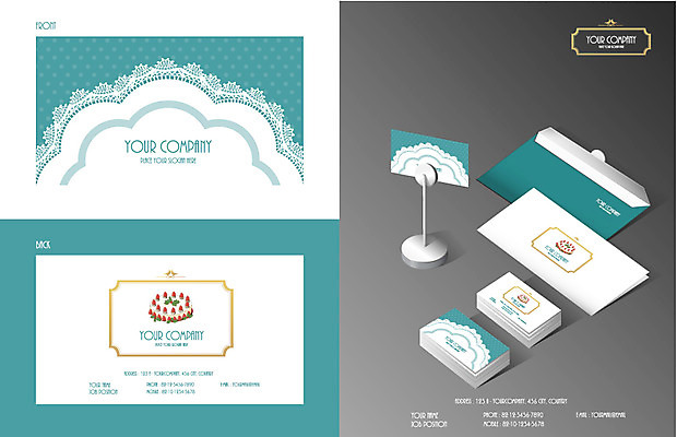 템플릿 디자인 음식 카드템플릿 명함 명함템플릿 영업 이벤트 사람없음 세트 파티 견본 케이크 식탁보 이미지템플릿 AI파일 카드프레임 비즈니스 디저트 카드_감사 프레임 파일형식 벡터