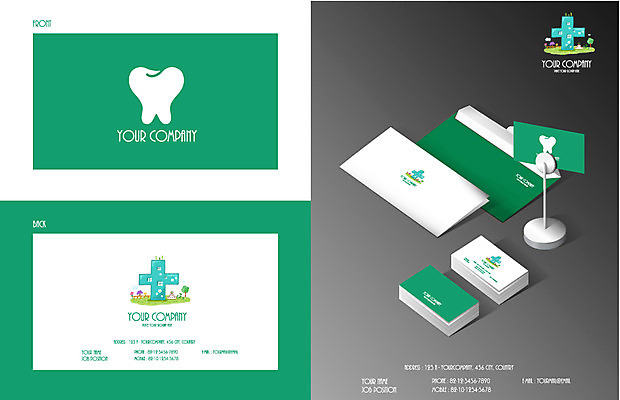 템플릿 디자인 카드템플릿 명함 명함템플릿 영업 치과 병원 사람없음 세트 견본 치아 이미지템플릿 AI파일 카드프레임 비즈니스 의학 카드_감사 프레임 소화기관 파일형식 벡터