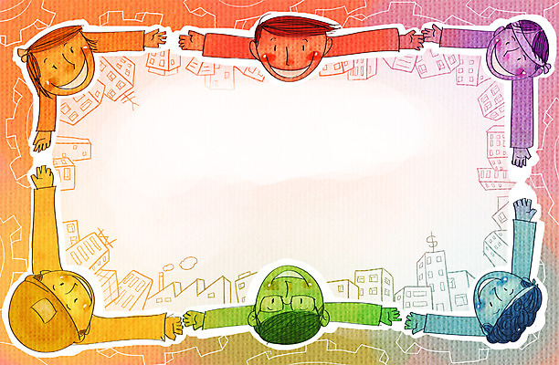 PSD 여자 남자 일러스트 비즈니스 팔벌리기 노동자 프레임 사람 빌딩 여러명 성인 손잡기 비즈니스맨 안전모 화합 노사화합 국내일러스트 직업 다수 모션 건물 직장인 헬멧 안전장비 파일형식