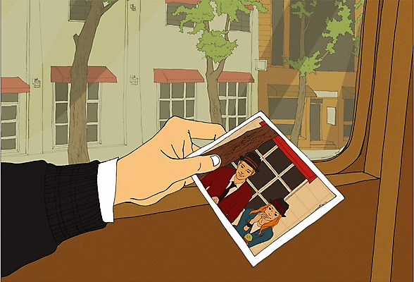 PSD 라이프스타일 손 커플 여자 남자 맨라이프 일러스트 창문 실내 사람 성인 두명 건물 신체부위 기념사진 성인만 국내일러스트 건축물 관계 내부 생활 파일형식