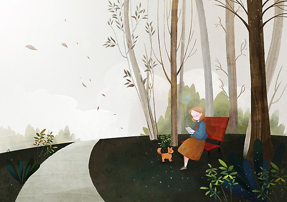 주간 전신 PSD 나무 한마리 우먼라이프 라이프스타일 계절 공원 여자 길 여유 백그라운드 벤치 일러스트 한명 사람 앉기 성인 취미 야외 반려동물 가을 강아지 여자만 여자한명만 성인여자만 성인만 가을배경 국내일러스트 자연요소 식물 동물 1 공공시설 감정 의자 모션 생활 개 파일형식 가을_계절