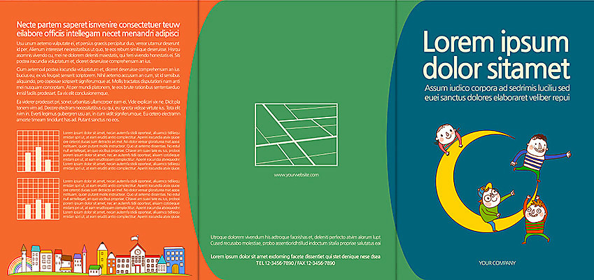 템플릿 편집 표지디자인 북디자인 출판디자인 어린이교육 교육 표지 어린이 리플렛 백그라운드 무지개 지도 북커버 3단접지 학교 상상 그래프 사람 팜플렛 여러명 건물 달 어린이만 이미지템플릿 AI파일 자연요소 건축물 다수 파일형식 벡터