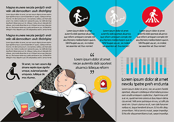 템플릿 편집 표지디자인 북디자인 출판디자인 남자 내지 리플렛 백그라운드 북커버 3단접지 의학 그래프 사람모양 한명 서기 사람 팜플렛 성인 치료 상자 계단 손상 고통 횡단보도 병 질병 허리 휠체어 사이렌 남자만 남자한명만 성인남자만 성인만 이미지템플릿 AI파일 모양 1 식기 감정 컨셉 모션 신체부위 보행로 파일형식 벡터