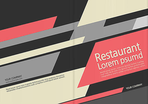 템플릿 편집 표지디자인 북디자인 출판디자인 표지 백그라운드 북커버 팜플렛 사람없음 요식업 식당 레스토랑 이미지템플릿 AI파일 산업 상점 파일형식 벡터