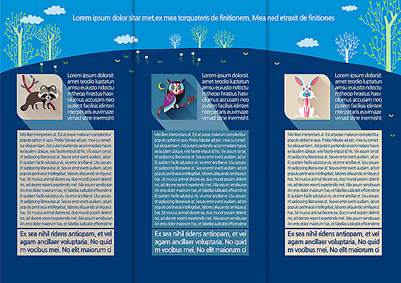 나무 식물 동물 구름 템플릿 편집 표지디자인 북디자인 출판디자인 꽃 내지 야생동물 리플렛 백그라운드 북커버 3단접지 세마리 팜플렛 사람없음 토끼 부엉이 너구리 반려 이미지템플릿 AI파일 자연요소 포유류 조류 3 반려동물 파일형식 벡터