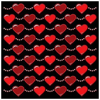 EPS 해외이미지 디자인 백그라운드 패턴 일러스트 벽지 발렌타인데이 사랑 빨간색 하트 해외202004 해외일러스트 모양 감정 컬러 무늬 데이이벤트 파일형식 벡터 이미지허브