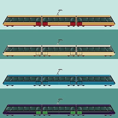 EPS 해외이미지 디자인 도로 여행 일러스트 교통시설 모션 기차 흰색 표현 도시 전철 역 심볼 속도 통로 출퇴근 전차 승객 일반 총알 고립 교외 방법 선로 해외202004 해외일러스트 길 무기 육상교통 컬러 교통 비즈니스 대중교통 시설 파일형식 벡터 이미지허브