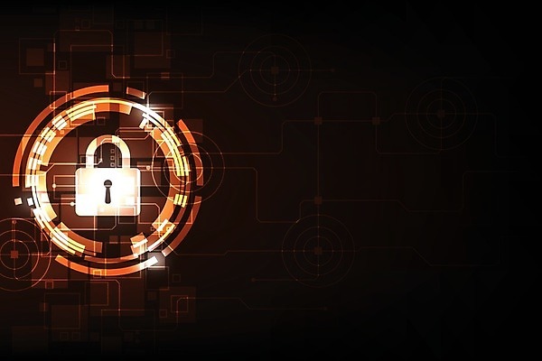 EPS 해외이미지 디자인 일러스트 추상 자물쇠 사람없음 그래픽 디지털 주황색 해외202004 해외일러스트 컬러 무늬 파일형식 벡터 이미지허브