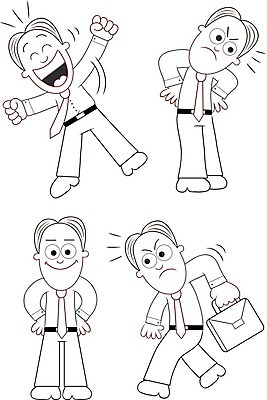 EPS 해외이미지 클립아트 직업 응시 행복 감정 얼굴 일러스트 비즈니스 성공 노동자 서기 미소 웃음 사람 정장 금융 경제 사무실 걷기 기쁨 분노 표현 우승 최고 업무 작업 비즈니스맨 그리기 유머 시장 만화 종업원 경영자 리더 긍정 코믹 나쁜 반응 부정적 캐리커처 해외202004 해외일러스트 시선 옷 남자 컨셉 모션 표정 신체부위 직장인 그림 파일형식 벡터 이미지허브