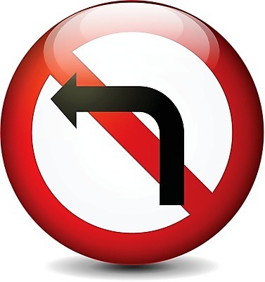 EPS 해외이미지 모양 디자인 도로 일러스트 자동차 화살 경고 빨간색 검은색 운전 금지 흰색 원형 방향 왼쪽 심볼 사인 고립 길가 방법 제어 해외202004 해외일러스트 도형 길 육상교통 컬러 교통시설 모션 파일형식 벡터 이미지허브