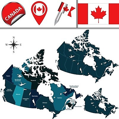 EPS 해외이미지 지도 캐나다 일러스트 미국 경계선 깃발 지역 앨버타 지도책 해외202004 해외일러스트 선 북아메리카 책 경계 파일형식 벡터 이미지허브
