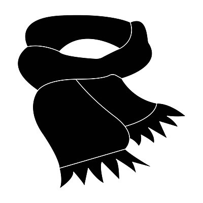 EPS 해외이미지 계절 일러스트 따뜻함 유행 검은색 목도리 할로윈 가을 플랫 만화 심플 목 추수감사절 해외202004 해외일러스트 잡화 기독교 컬러 신체부위 파일형식 벡터 이미지허브