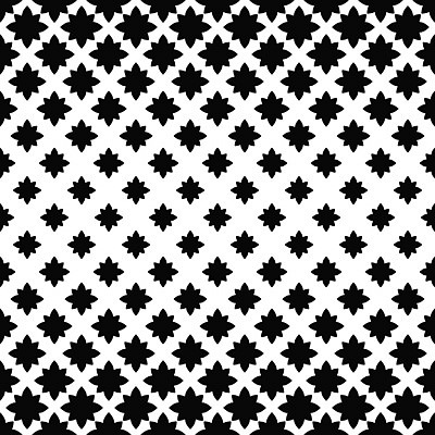 EPS 해외이미지 모양 디자인 꽃 백그라운드 꽃무늬 패턴 곡선 일러스트 벽지 추상 흑백 그래픽 장식 검은색 흰색 직물 화려 부화 대칭 무한 짜기 폴리곤 스타일 해외202004 해외일러스트 식물 선 컬러 컨셉 무늬 모션 촬영기법 파일형식 벡터 이미지허브